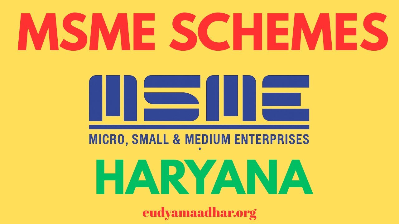 MSME Schemes in Haryana