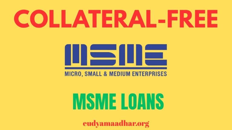 Collateral-Free-MSME-Loans